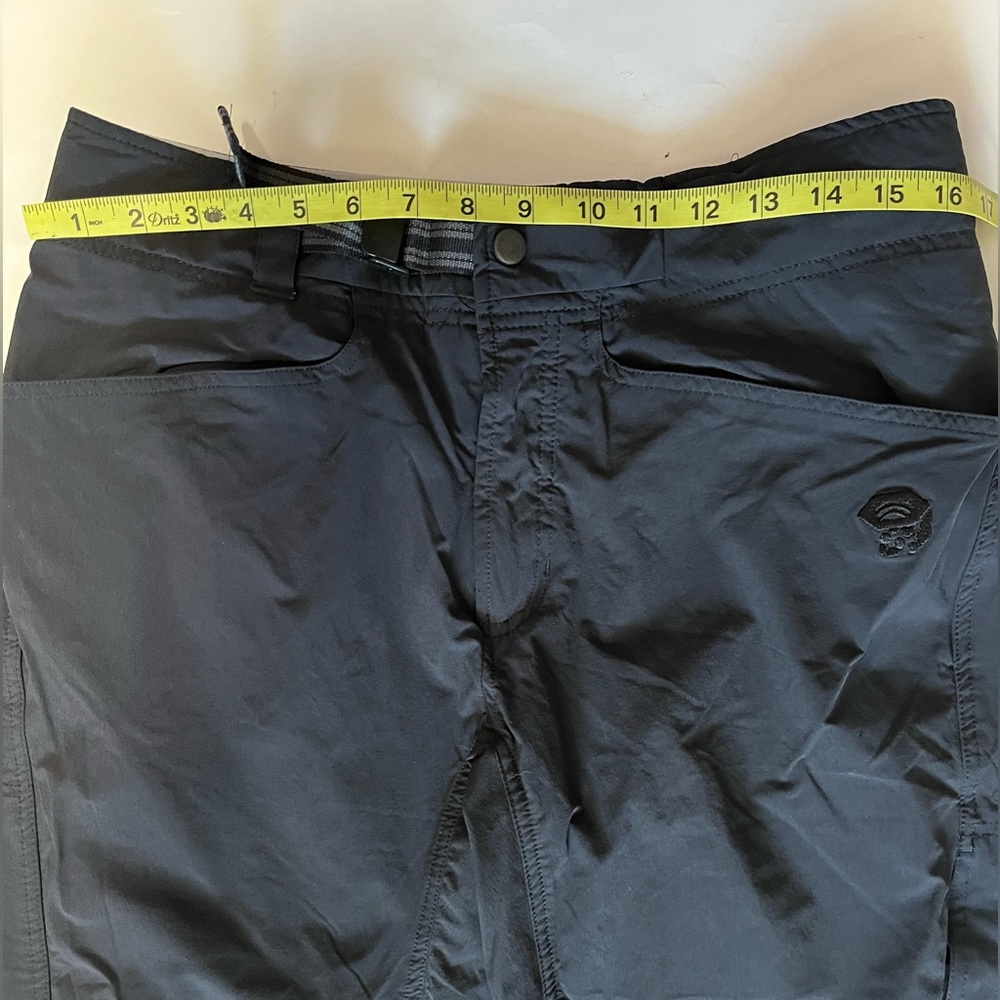 Mountain Hardwear Black Hiking Pants Outdoor Size Medium - Picture 6 of 9